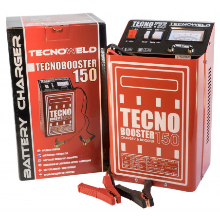 Chargeur démarreur 1900W Batterie 25/ 250A -10/270Ah Portable TECNOBOOSTER TECNOWELD