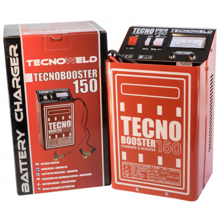 Chargeur démarreur 1900W Batterie 25/ 250A -10/270Ah Portable TECNOBOOSTER TECNOWELD