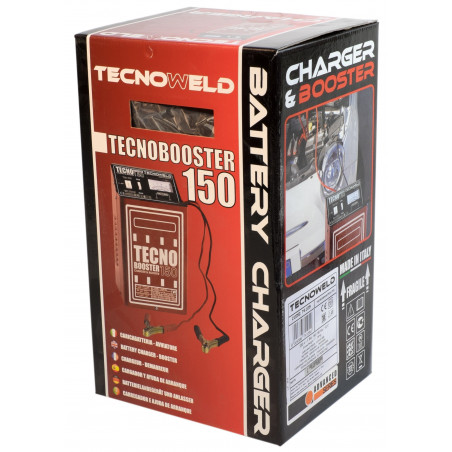 Chargeur démarreur 1900W Batterie 25/ 250A -10/270Ah Portable TECNOBOOSTER TECNOWELD