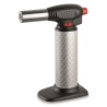 Chalumeau de cuisine professionnel + 2 Cartouches de gaz Utilisation à 360° Allumage piezo KEMPER