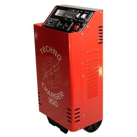 Chargeur démarreur de Batterie 12-24V Charge 60A  poids lourds 600 Ah TEC350 TECNOWELD