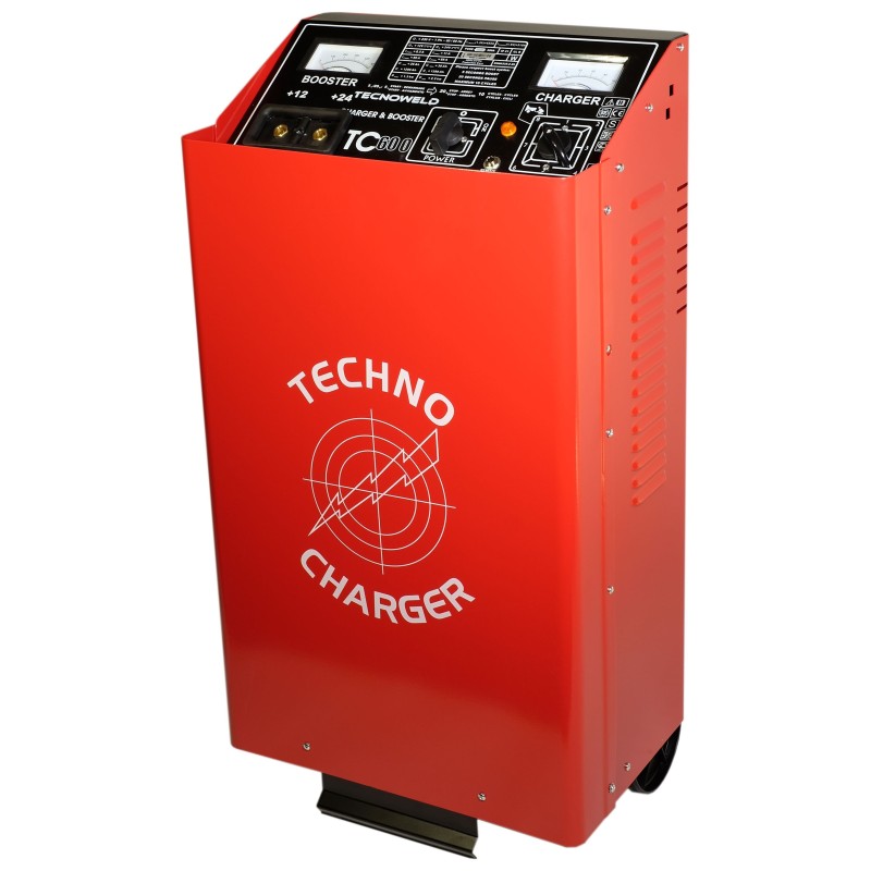 Chargeur démarreur de Batterie 12-24V Charge 89A  poids lourds 700 Ah TEC600 TECNOWELD