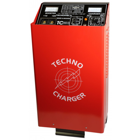 Chargeur démarreur de Batterie 12-24V Charge 89A  poids lourds 700 Ah TEC600 TECNOWELD