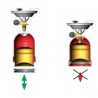 Réchaud à gaz 2200W Coque Acier + 4 cartouches de gaz 190g KEMPER