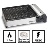 Barbecue à gaz portable 1900W Plaque anti adhesive amovible Camping KEMPER