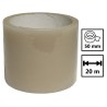 Adhésif transparent 50mm x 20m pour réparation bâche