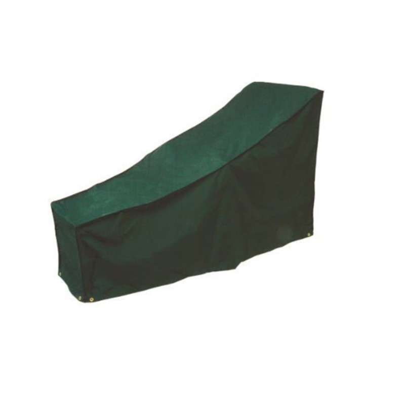 Housse de protection Transat PVC vert Fermeture élastique 175 x 76 x 30 cm