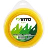 Fil nylon carré pour débroussailleuse - longueur 15m - diamètre 3mm VITO