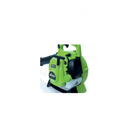 Souffleur de feuilles moteur 2T- 27.2 cm3  Aspirateur souffleur Espaces verts SAC 50L VITO