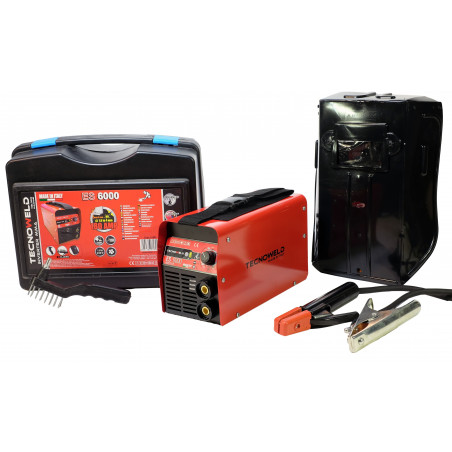 Poste a souder 180 ampères inverter MMA Acier Inox Fonte 1.6 à 5 mm malette TECNOWELD