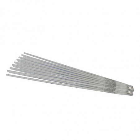Electrodes de soudure 2.5 x 300mm INOX qualité 308 LSI Lot de 10 Baguettes enrobées INE