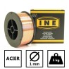 Fil à souder acier 1mm 5 Kg SG2 MIG-MAG INE