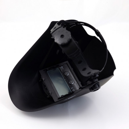 Cagoule de soudure LCD Masque de soudure Automatique  teinte variable 9 à 13 - alimentation solaire VITO