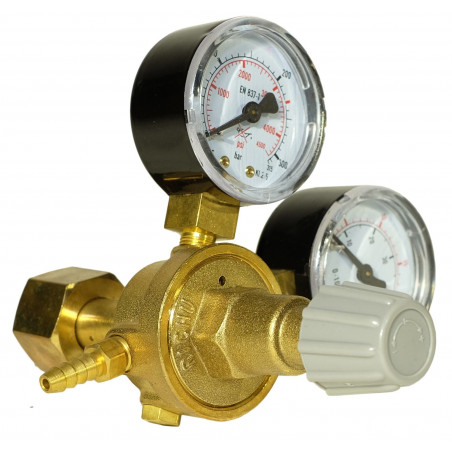 Réducteur de pression avec Manomètre pour gaz Argon /co2 Inerte Soudage MIG/MAG TECNOWELD