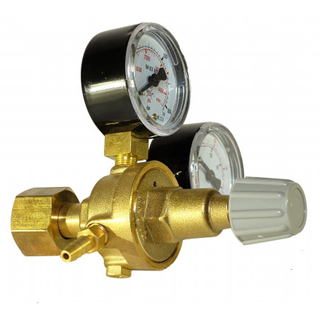 Réducteur de pression avec Manomètre pour gaz Argon /co2 Inerte Soudage MIG/MAG TECNOWELD