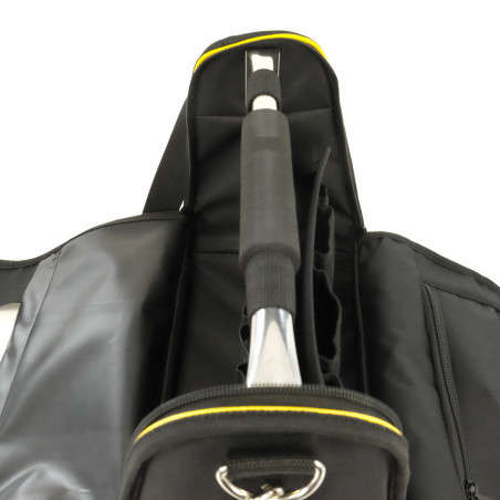 Sacoche professionnelle électricien 12 Outils Poignée acier renforcée Nylon haute Qualité Sac bandoulière VITO