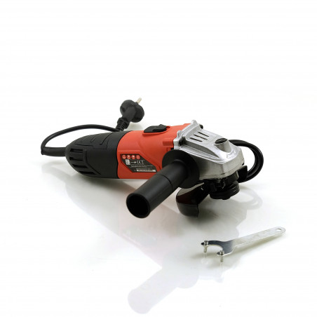 Meuleuse angle 115mm 500W  Poignée clef brosse charbon ITOOLS