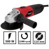 Perceuse à percussion 500W + Meuleuse 500W + Mallette 17 accessoires ITOOLS
