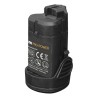 Visseuse sans fil 12V Batterie Lithium 1.5Ah LED + Coffret 6 embouts de vissage + 6 forets + Adaptateur VITO