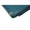 Bâche de jardin 5 x 8 m Bleue et verte Polyéthylène 150g/m²
