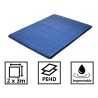 Bâche de jardin 2 x 3 m Bleue et verte Etanche Polyéthylène 80g/m²