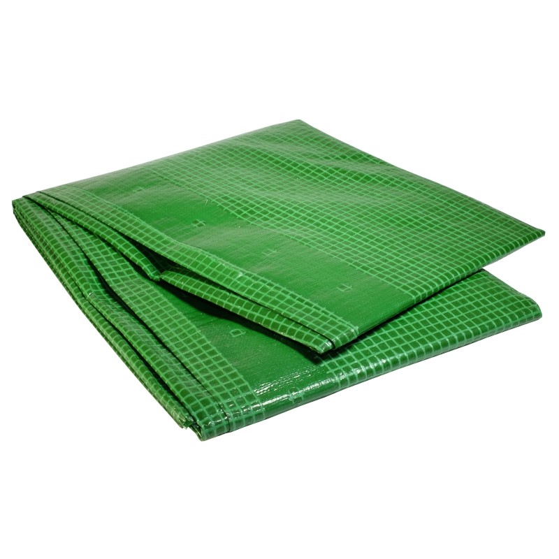 Bâche de jardin 4 X 6 m Armée VERTE en polyéthylène 170g/m²