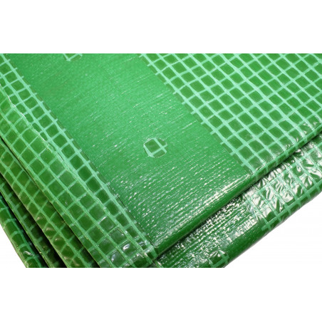 Bâche de jardin 4 X 6 m Armée VERTE en polyéthylène 170g/m²