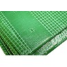 Bâche de jardin 4 X 6 m Armée VERTE en polyéthylène 170g/m²