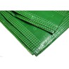Bâche de jardin 4 X 6 m Armée VERTE en polyéthylène 170g/m²
