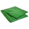 Bâche de jardin 4 X 3 m Armée VERTE en polyéthylène 170g/m²
