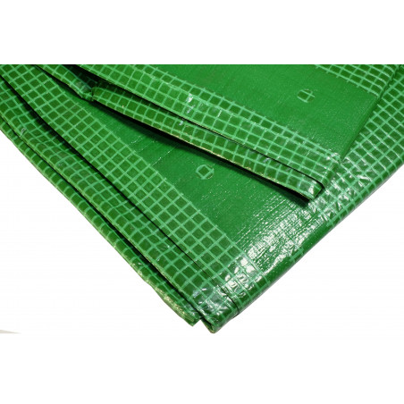 Bâche de jardin 4 X 3 m Armée VERTE en polyéthylène 170g/m²