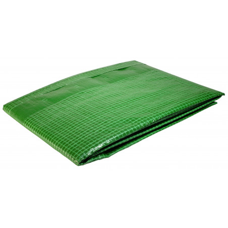 Bâche de jardin 2 x 3 m Armée VERTE en polyéthylène 170g/m²