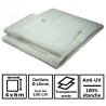 Bâche de jardin 4 x 6 m Armée transparente en polyéthylène 170g/m²