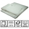 Bâche de protection 4 x 10 m Armée Transparente polyéthylène 170g/m²