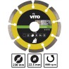 Disque diamant LASER 230 mm Pierre Marbre Granit  Alesage 22.5mm VITO