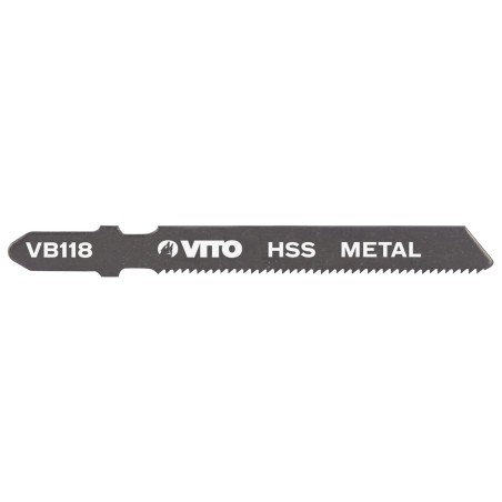 Lames métal pour Scie sauteuse Longueur 77mm Coupe 1 à 3mm Emboîtement Bosch VB118. VITO