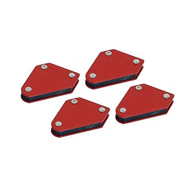 Lot de 4 mini Positionneurs de soudage magnetiques 45° 90°135° TECNOWELD