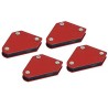 Lot de 4 mini Positionneurs de soudage magnetiques 45° 90°135° TECNOWELD
