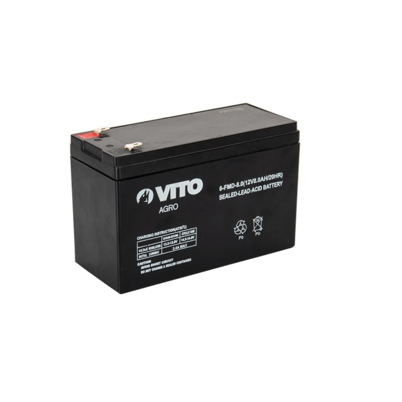 Batterie de rechange pour pulvérisateur à Batterie 12V 8AH VITO