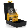 Coffret de 19 Forets Acier Diamètre 1 à 10 mm VITO