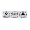 Disques spécial Pierre Diam 125 mm Alésage 22 mm VITO