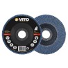 Disque à lamelle Diamètre 115 mm Alésage 22,5 mm G120 zirconium VITO