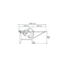 Scie circulaire de table 2000 W Disque 315 mm inclinaison 45° Professionnelle VITO