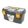 Boite à outils 18" Mallette de bricolage 432 x 250 x 238 mm 3 organiseurs et porte outils Amovible VITO