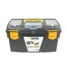 Boite à outils 18" Mallette de bricolage 432 x 250 x 238 mm 3 organiseurs et porte outils Amovible VITO