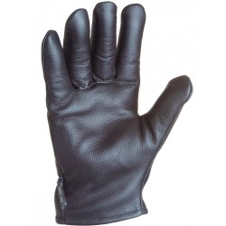 Gantt cuir hydrofuge SINGER fleur de bovin noire entierement double thinsulate taille 9