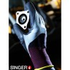 Gant manutention légère SINGER Taille 9 Nitrile Milieu humide ou huileux Double enduction dos aéré Poignet élastique