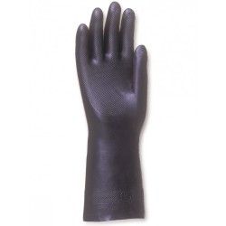 Gant de protection SINGER taille 9 30cm neoprene floque coton paume doigts gaufres special entretien et milieu agressif
