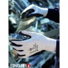 Gant Anti Coupure SINGER Tricot enduit latex latex taille 10 protection niveau 5 dos aere