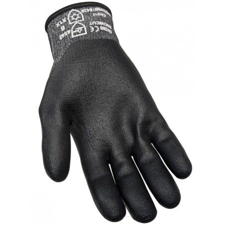 Gant Anti coupure Anti Froid SINGER taille 9 support tricote enduit nitrile fibres haute tenacite